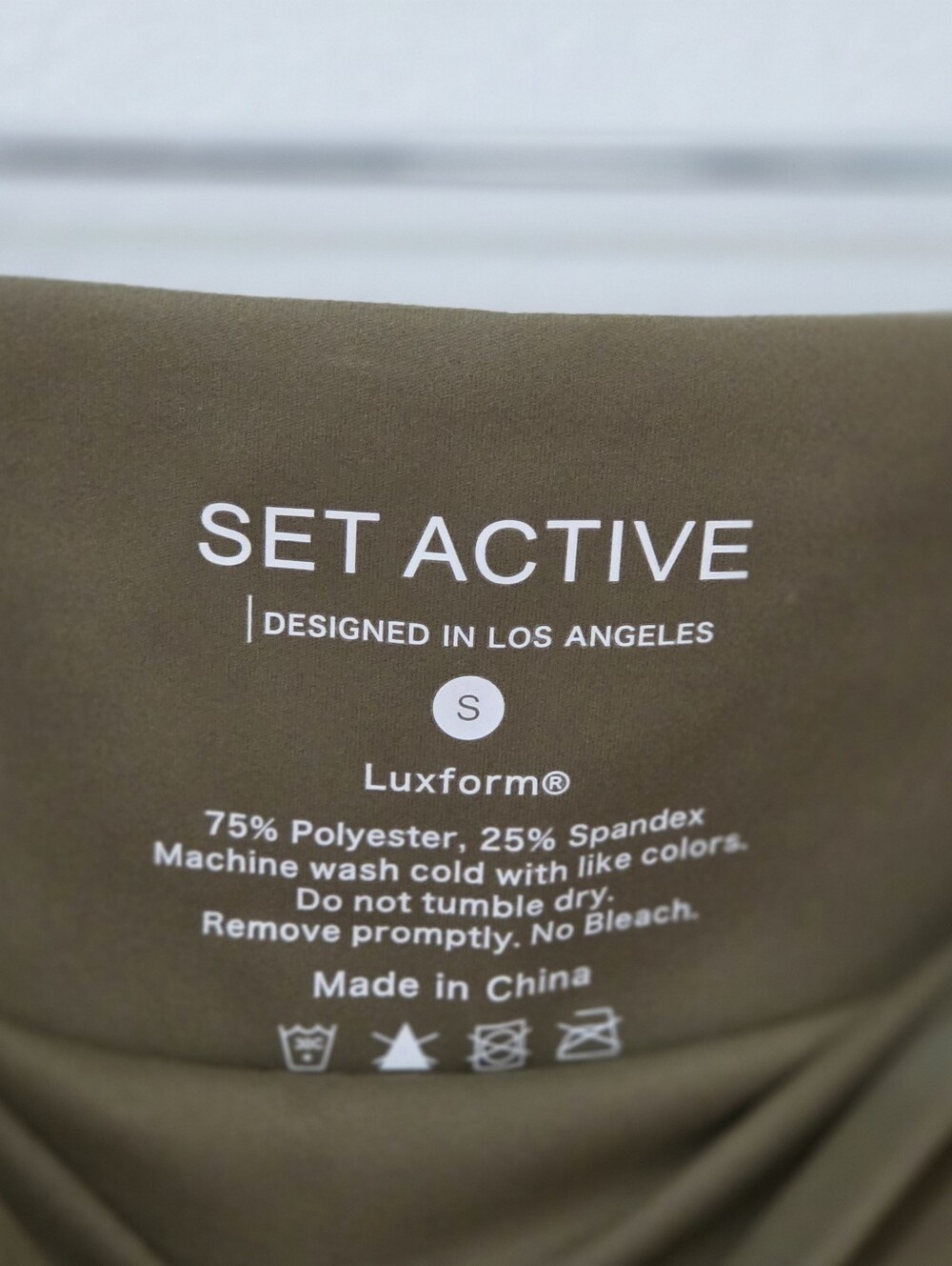 Set Active Luxform High-Rise Leggings Tan/Taupe - Picture 5 of 6